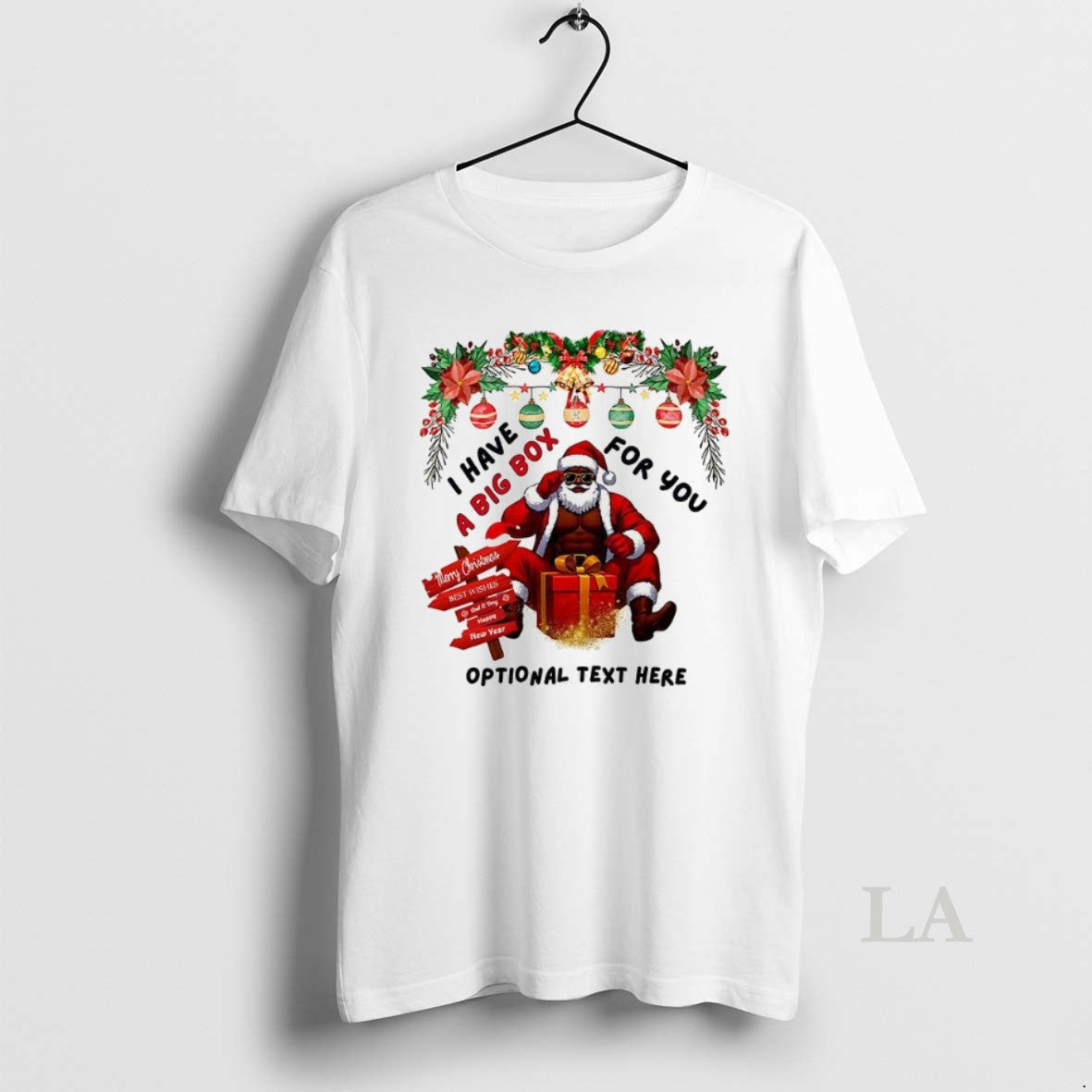 Original Santa I Love A Big Box For You Christmas T-Shirts, Hoodie, Sweatshirt | InkNestWear.com