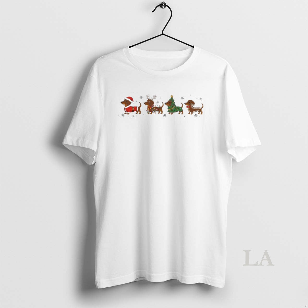 Original Santa Sausage Dogs Light Christmas T-Shirts, Hoodie, Sweatshirt | InkNestWear.com