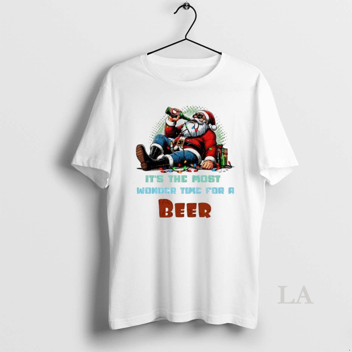 Original Santa Drunk Its The Most Wonder Time For A Beer T-Shirts, Hoodie, Sweatshirt | InkNestWear.com