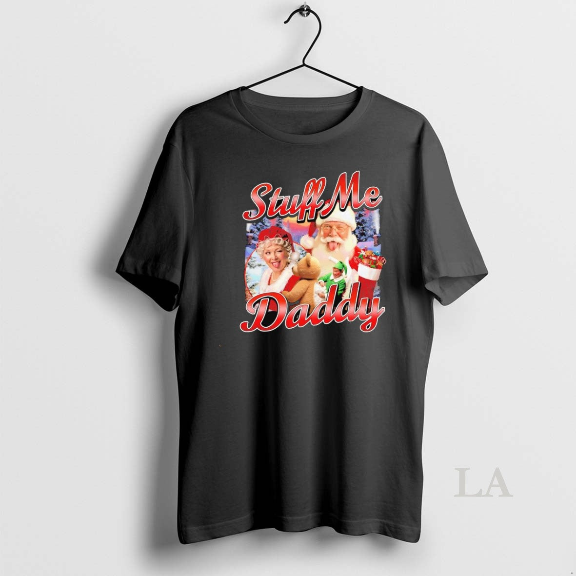 Original Santa Elf Stuff Me Daddy Christmas T-Shirts, Hoodie, Sweatshirt | InkNestWear.com