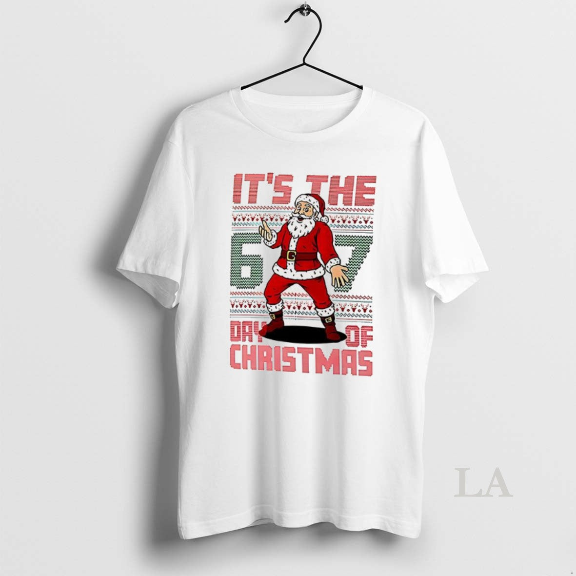 Original Santa Its The 6 7 Day Of Christmas Ugly T-Shirts, Hoodie, Sweatshirt | InkNestWear.com