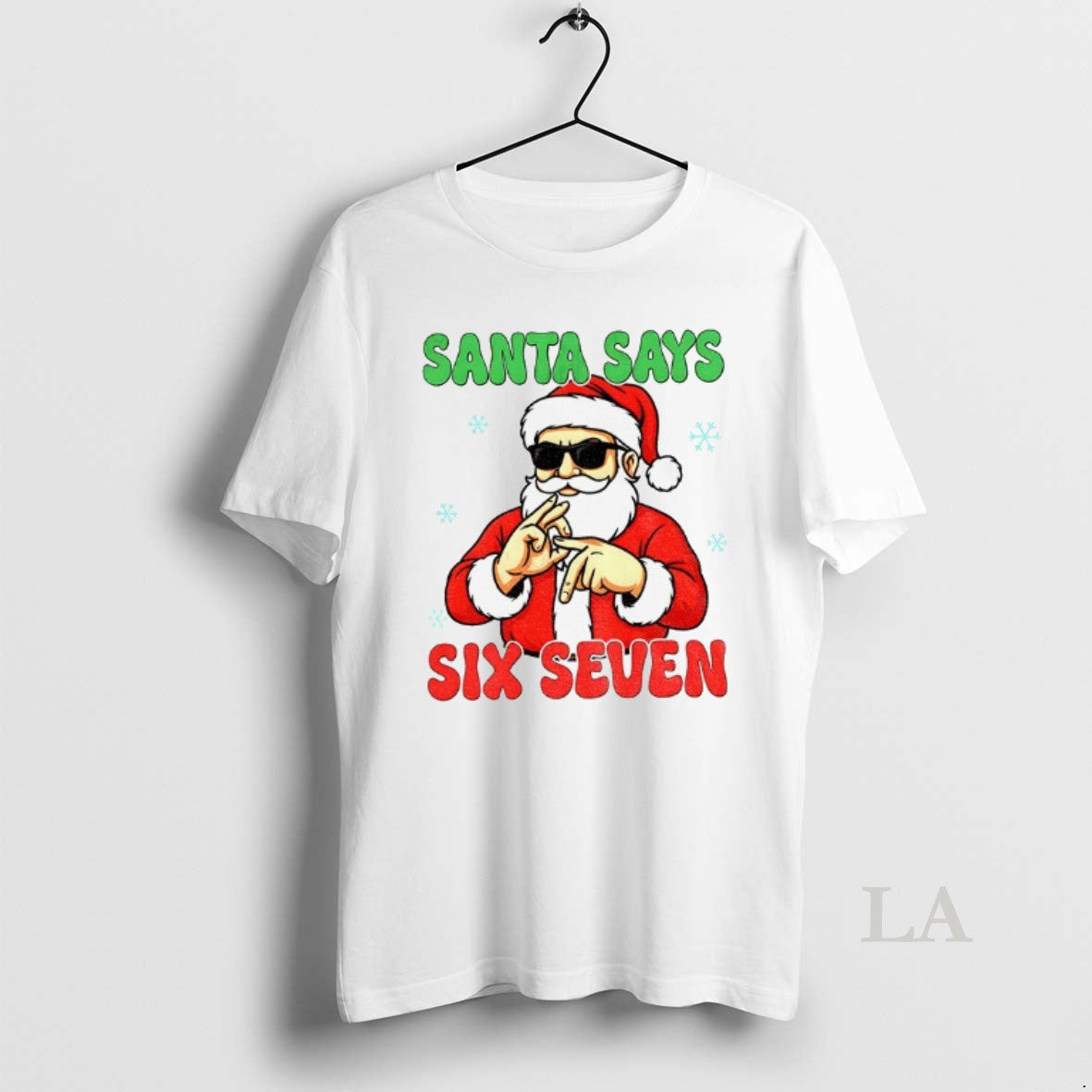 Original Santa Says Six Seven Christmas 6 7 Funny Saying T-Shirts, Hoodie, Sweatshirt | InkNestWear.com