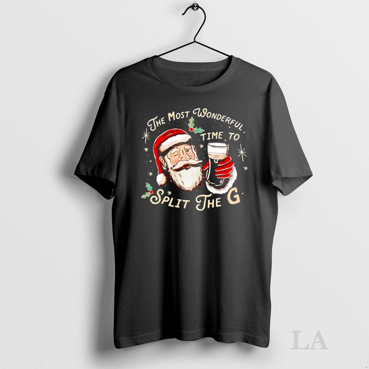Original Santa The Most Wonderful Time To Split The G Christmas T-Shirts, Hoodie, Sweatshirt | InkNestWear.com