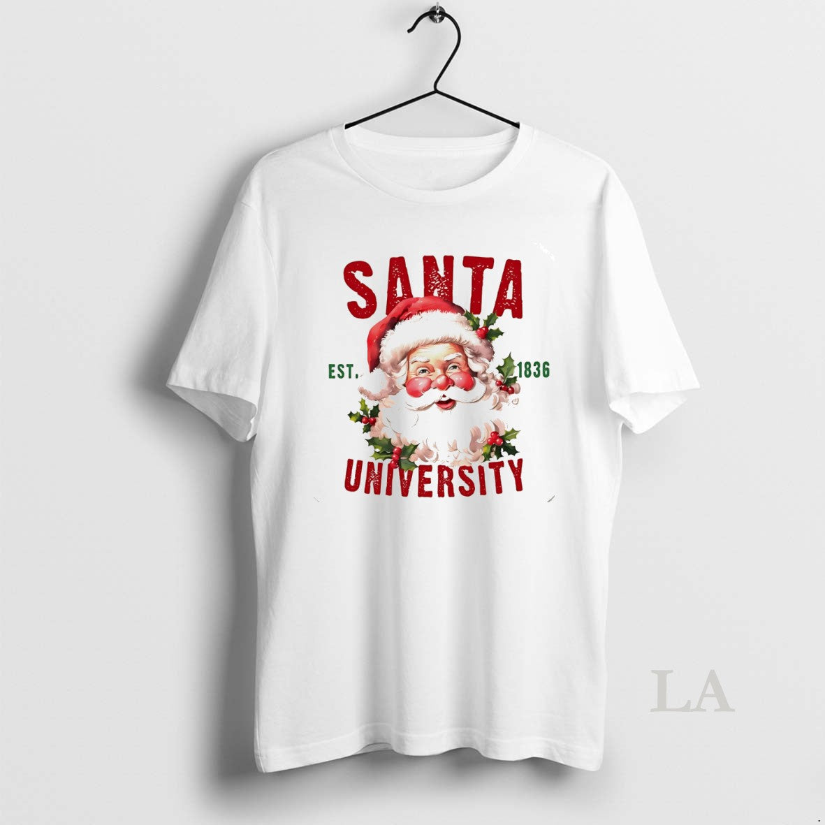 Original Santa University Est 1836 Christmas College White T-Shirts, Hoodie, Sweatshirt | InkNestWear.com