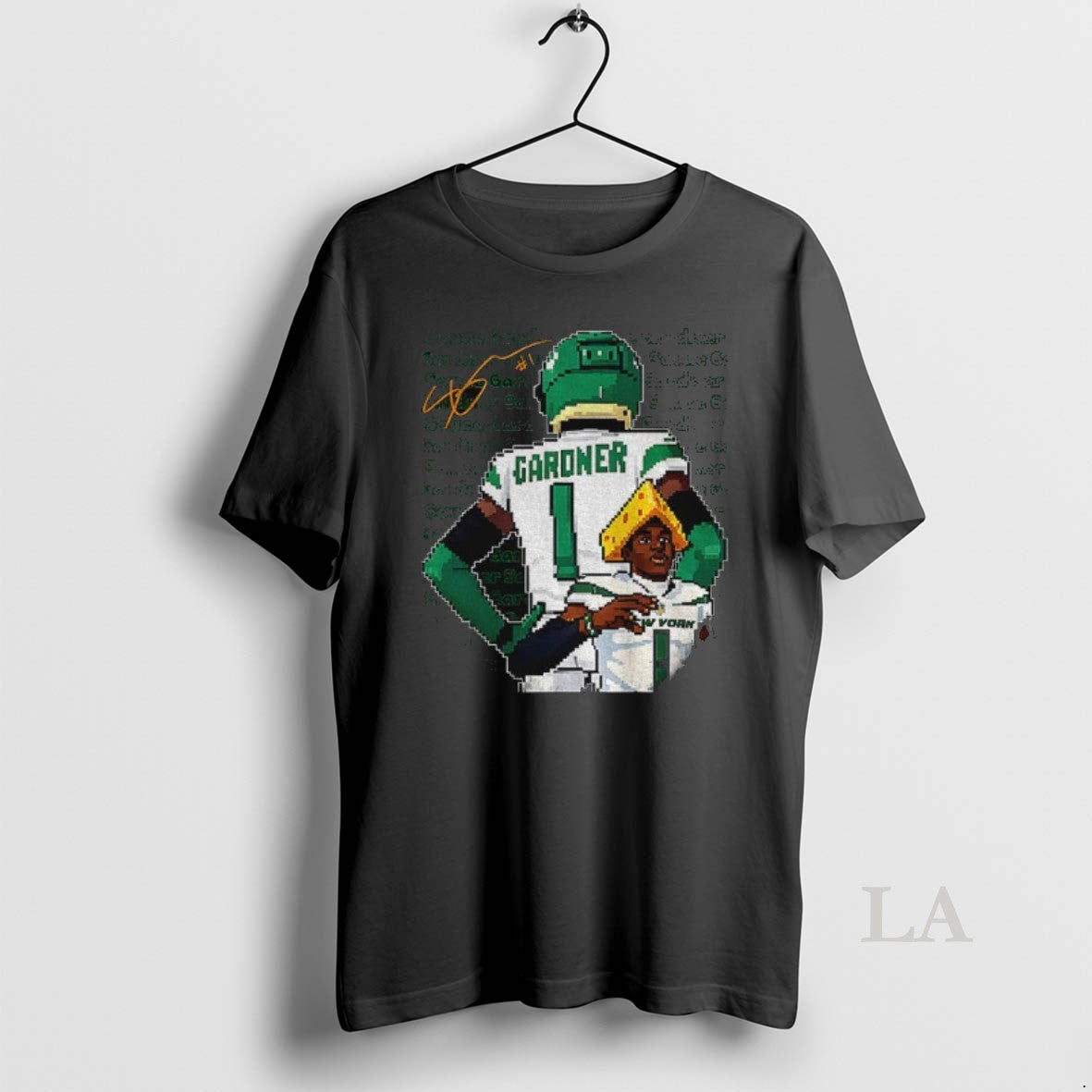 Original Sauce Gardner Pixel Cartoon Signature T-Shirts, Hoodie, Sweatshirt | InkNestWear.com
