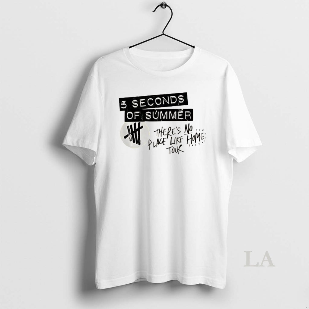 Original Seconds Of Summer Theres No Place Like Home Tour Logo T-Shirts, Hoodie, Sweatshirt | InkNestWear.com