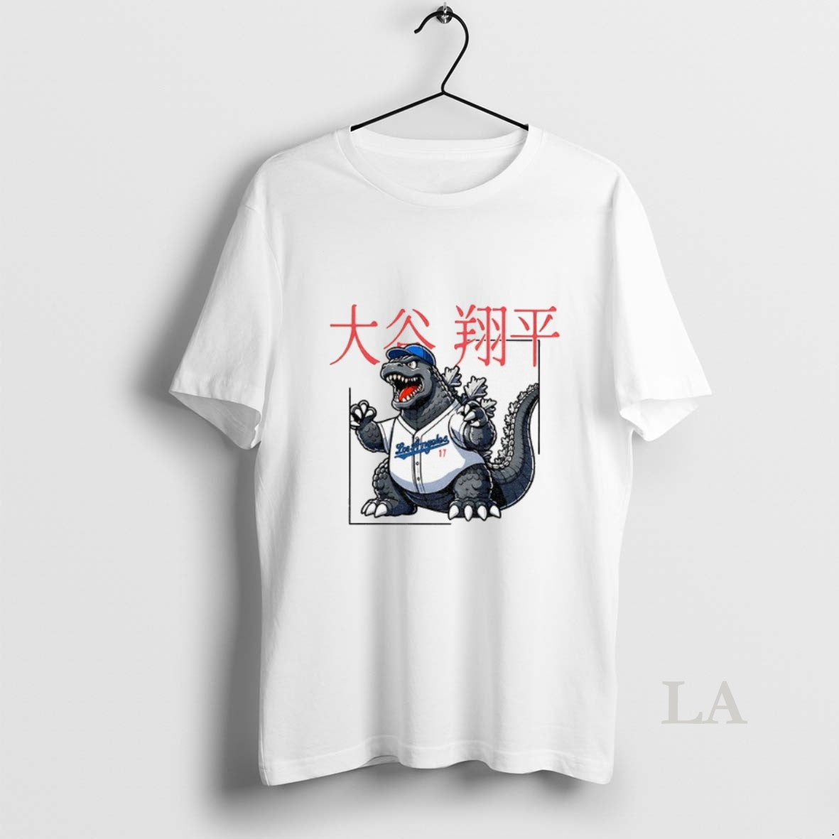 Original Shohei Ohtani Godzilla 17 Los Angeles Dodgers T-Shirts, Hoodie, Sweatshirt | InkNestWear.com