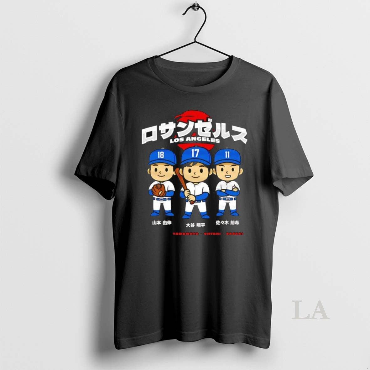 Original Shohei Ohtani Los Angeles Dodgers Chibi Anime T-Shirts, Hoodie, Sweatshirt | InkNestWear.com