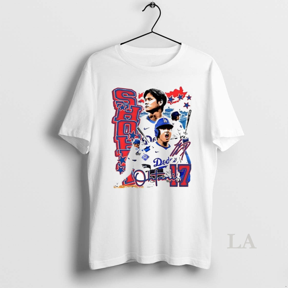 Original Shohei Ohtani Los Angeles Dodgers Graphic Signature Two Sided Mugs And T-Shirts, Hoodie, Sweatshirt