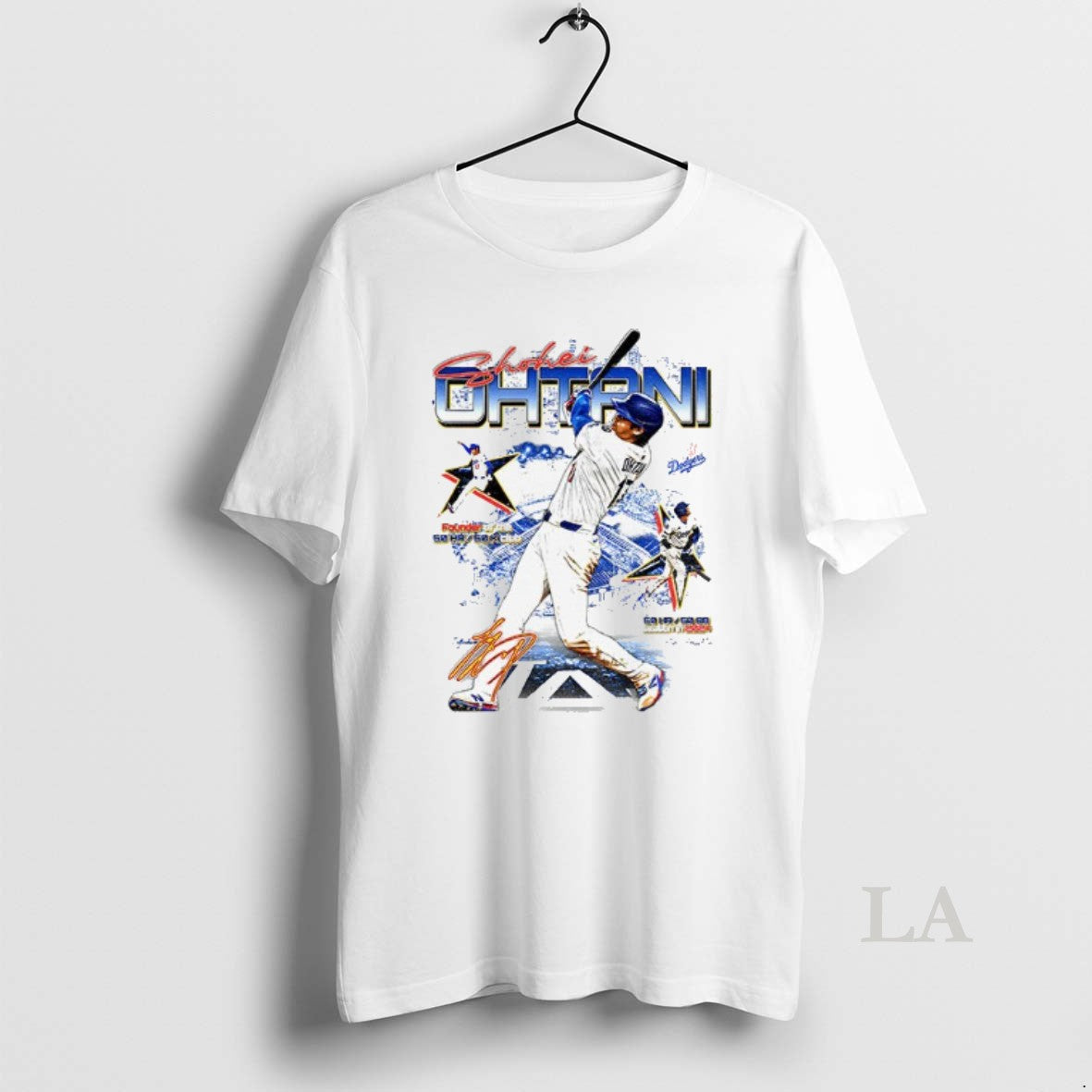 Original Shohei Ohtani Founder Of The 50hr 50k Club Los Angeles Dodgers Mlb Baseball World T-Shirts, Hoodie, Sweatshirt