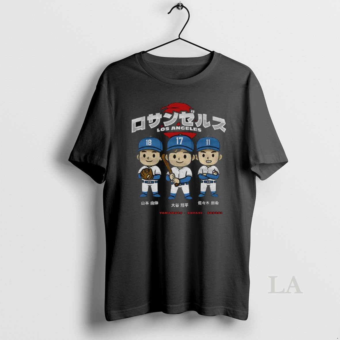 Original Shohei Ohtani Vs Yoshinobu Yamamoto Los Angeles Champions Back To Back World Series Graphic T-Shirts, Hoodie,...