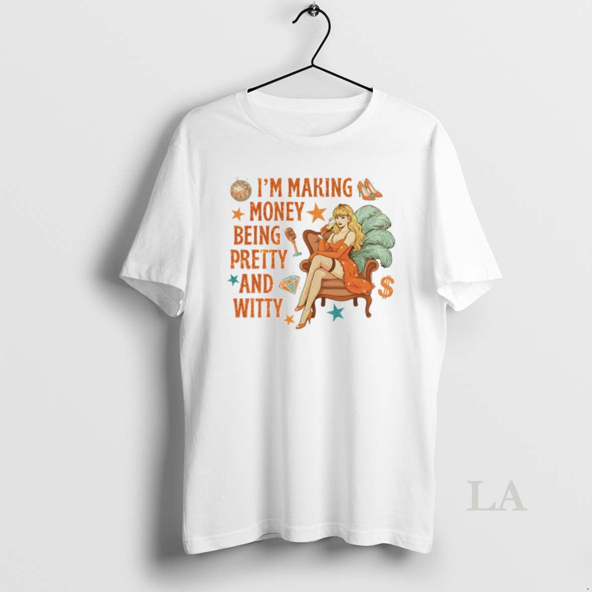 Original Showgirl Era Swiftie Im Making Money Being Pretty And Witty T-Shirts, Hoodie, Sweatshirt | InkNestWear.com