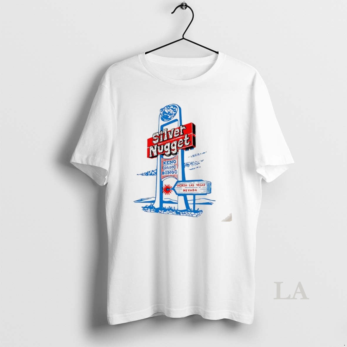 Original Signboard Silver Nugget North Las Vegas Nevada Vintage T-Shirts, Hoodie, Sweatshirt | InkNestWear.com
