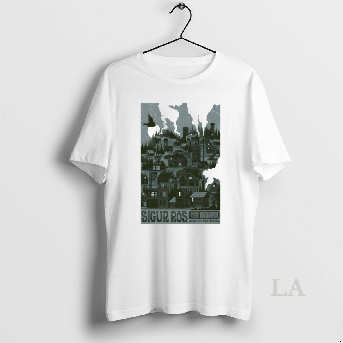 Original Sigur Ros Nov 7th 2025 Mission Ballroom Denver Co T-Shirts, Hoodie, Sweatshirt | InkNestWear.com