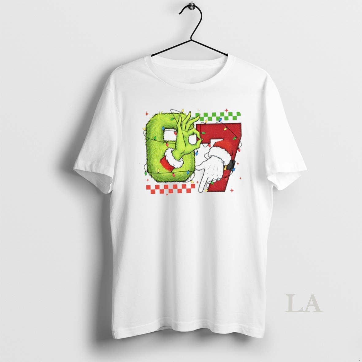 Original Six Seven 6 7 Christmas Grinch Hand Christmas Green Guy T-Shirts, Hoodie, Sweatshirt | InkNestWear.com