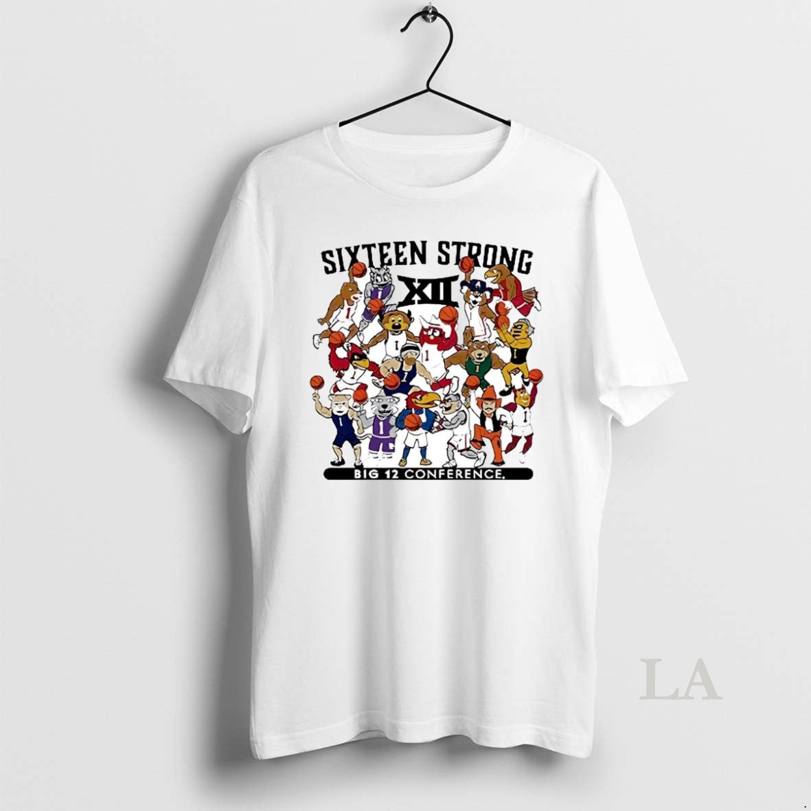 Original Sixteen Strong Big 12 Conference Teams Mascot T-Shirts, Hoodie, Sweatshirt | InkNestWear.com