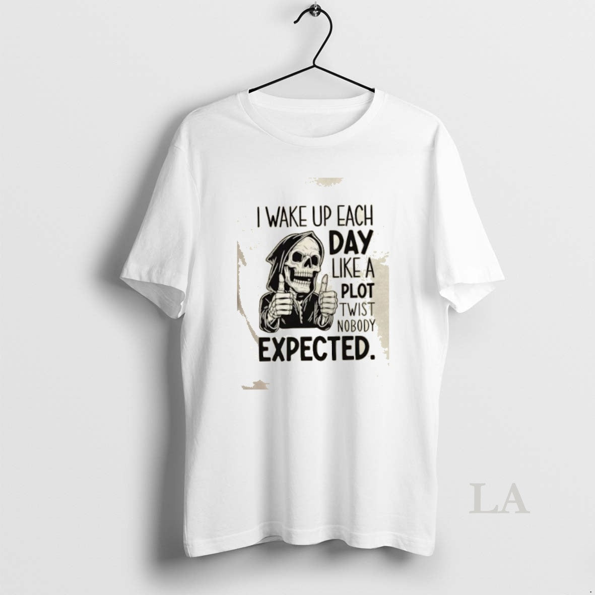 Original Skeleton I Wake Up Each Day Like A Plot Twist Nobody Expected T-Shirts, Hoodie, Sweatshirt | InkNestWear.com