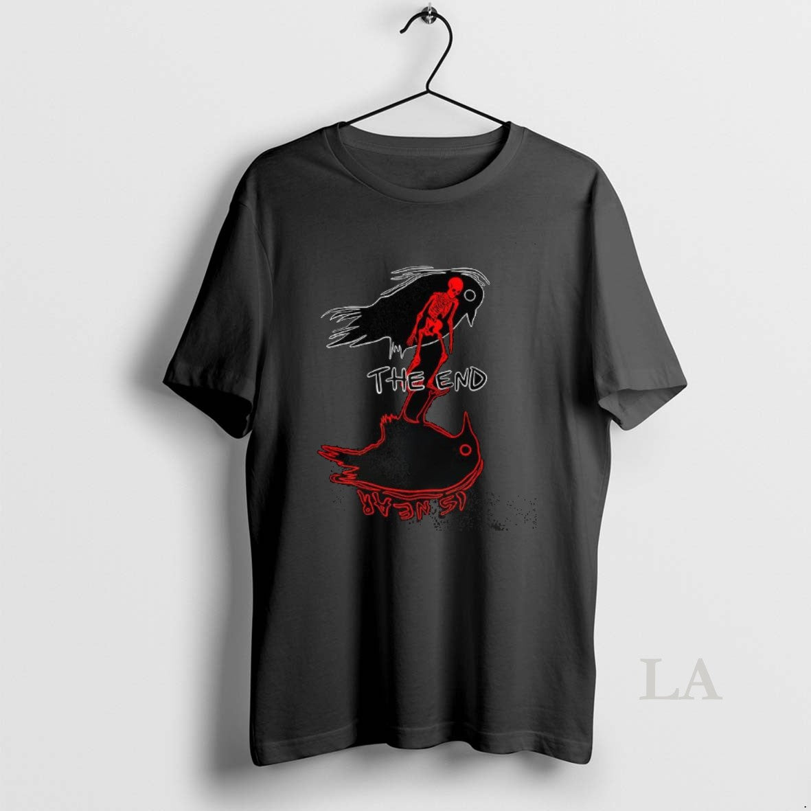 Original Skeleton The End Is Near T-Shirts, Hoodie, Sweatshirt | InkNestWear.com