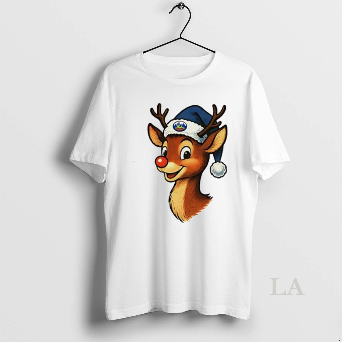 Original Skyline Rudolph Hat Santa Cute T-Shirts, Hoodie, Sweatshirt | InkNestWear.com