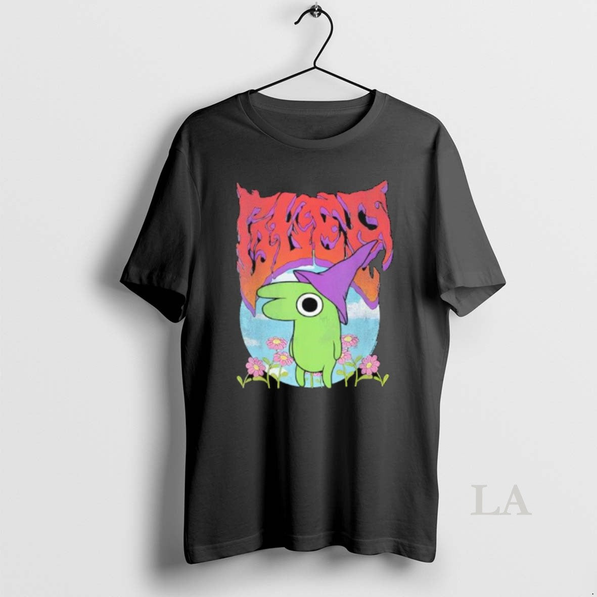 Original Smiling Friends Glep Vintage Heavy Metal Flowers Cartoon T-Shirts, Hoodie, Sweatshirt | InkNestWear.com