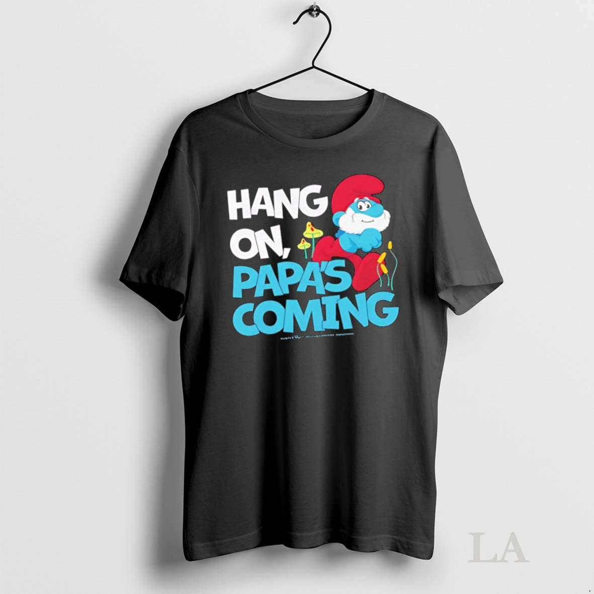 Original Smurfs Hang Papas Coming T-Shirts, Hoodie, Sweatshirt