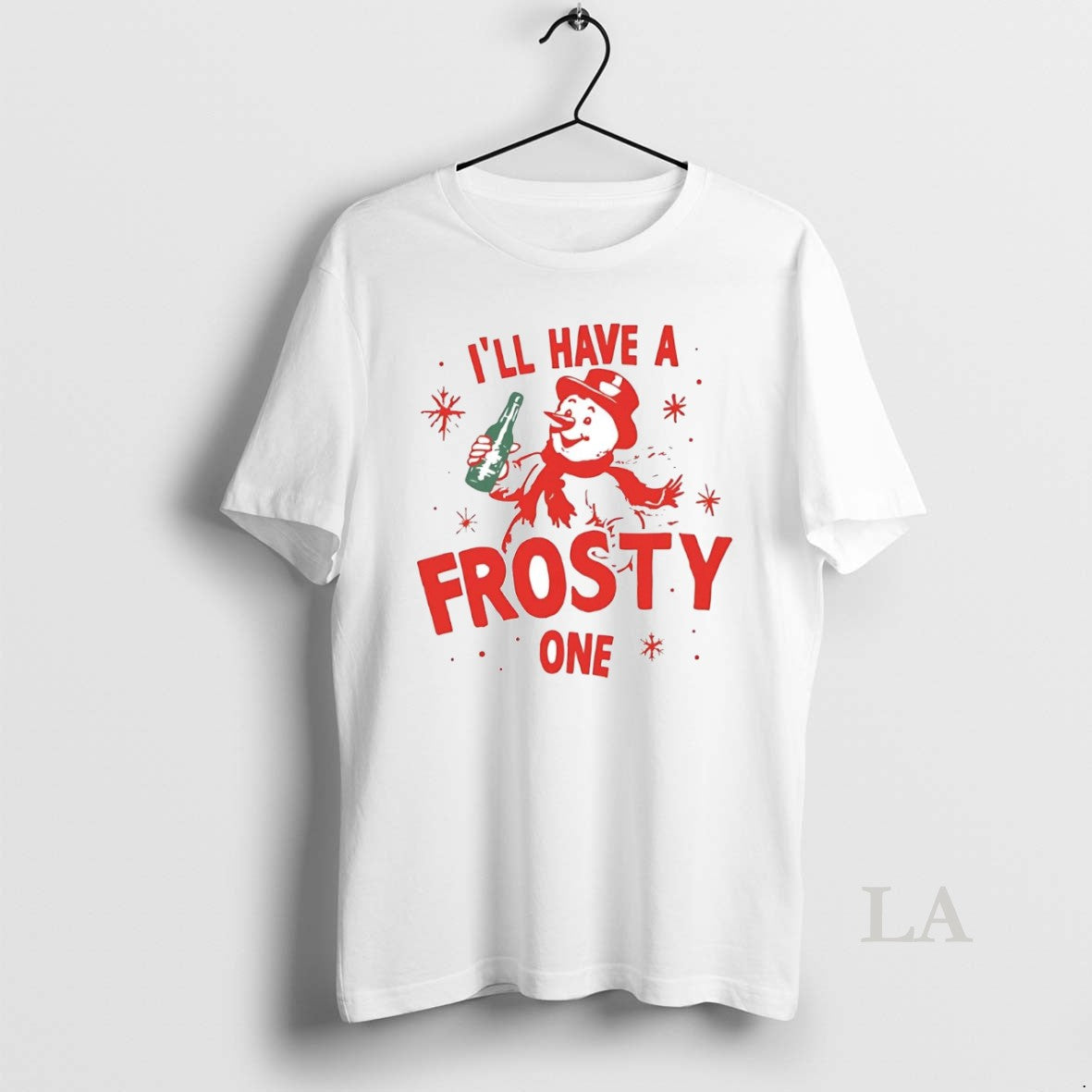 Original Snowman Ill Have A Frosty One Christmas T-Shirts, Hoodie, Sweatshirt | InkNestWear.com