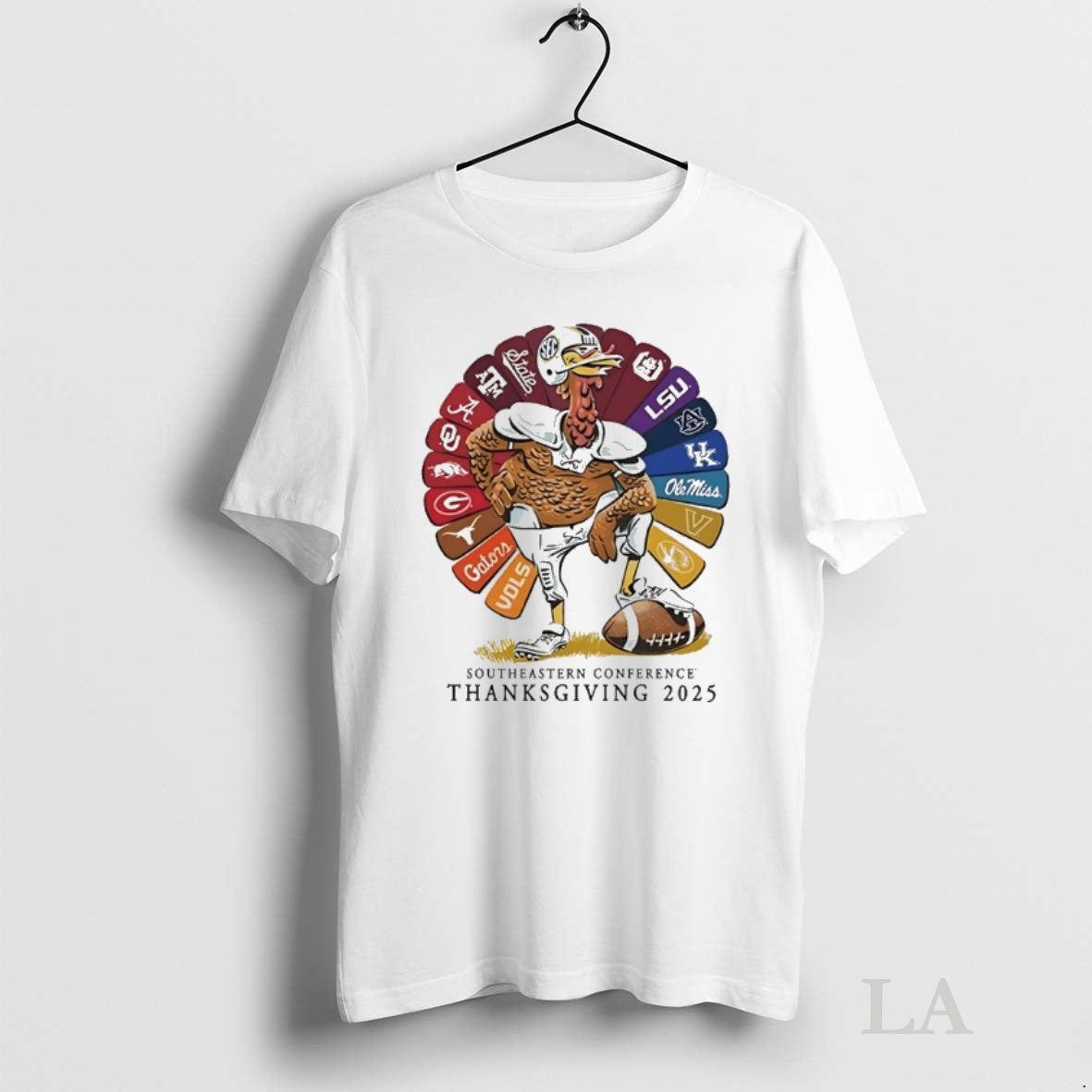 Original Southeastern Conference 2025 Sec Thanksgiving Turkey All Teams T-Shirts, Hoodie, Sweatshirt | InkNestWear.com