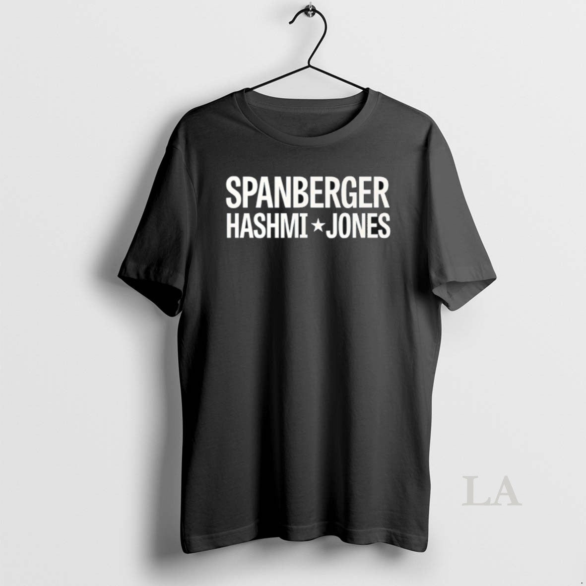 Original Spanberger Hashmi Jay Jones Star Logo