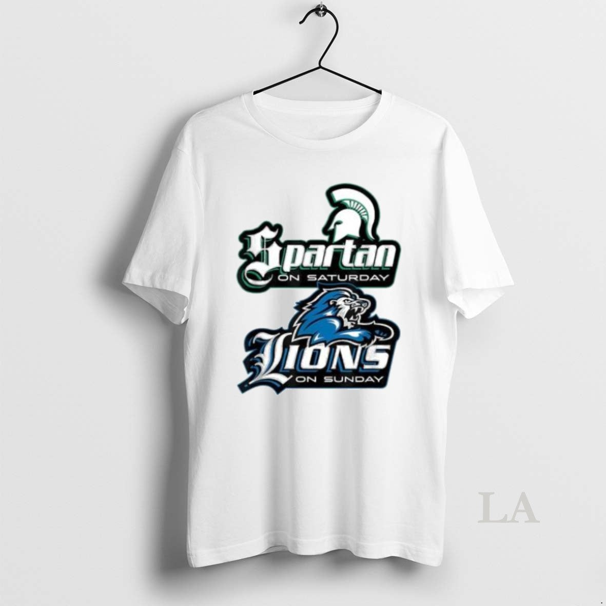 Original Spartan On Saturday Detroit Lions On Sunday Football T-Shirts, Hoodie, Sweatshirt | InkNestWear.com