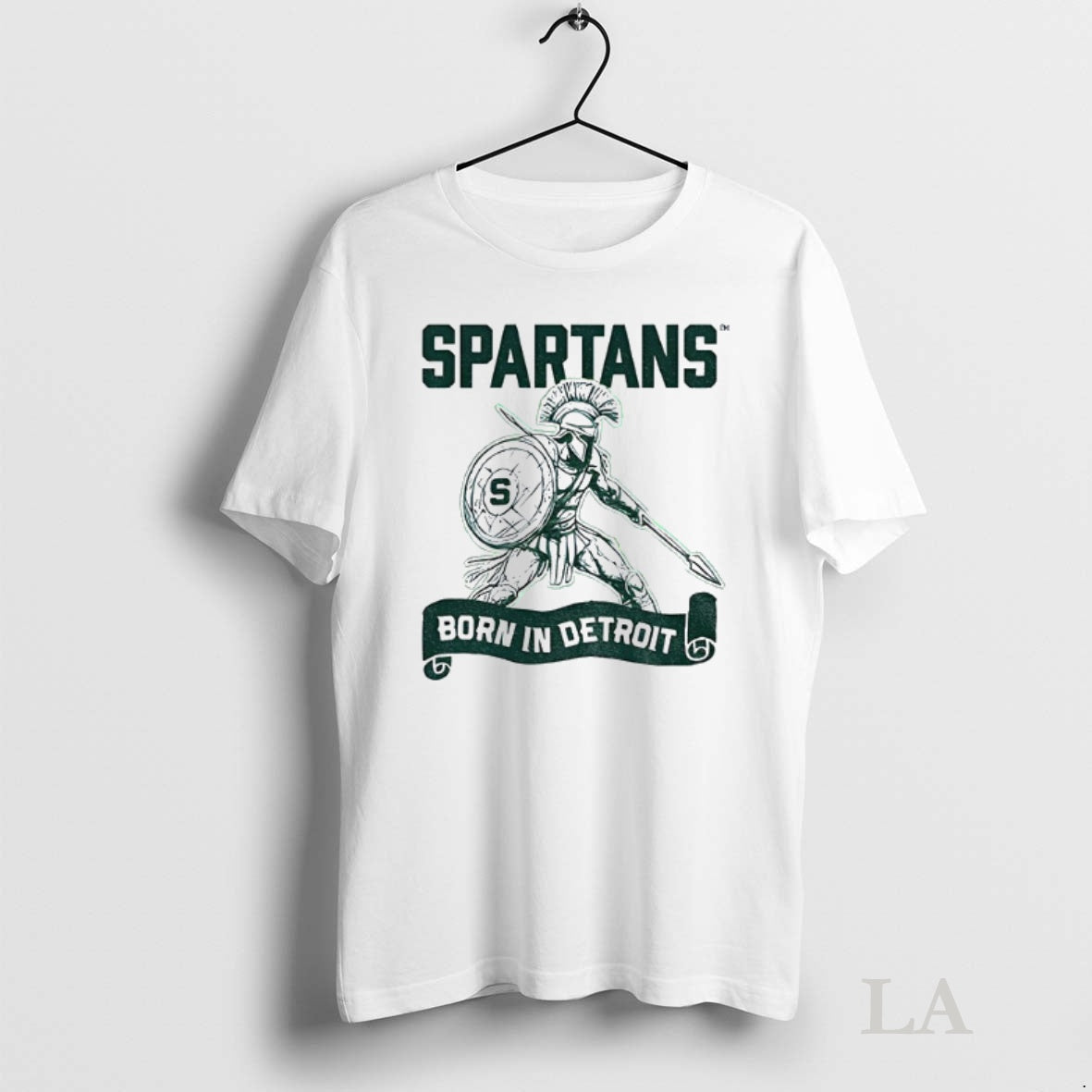 Original Spartans Born In Detroit T-Shirts, Hoodie, Sweatshirt | InkNestWear.com