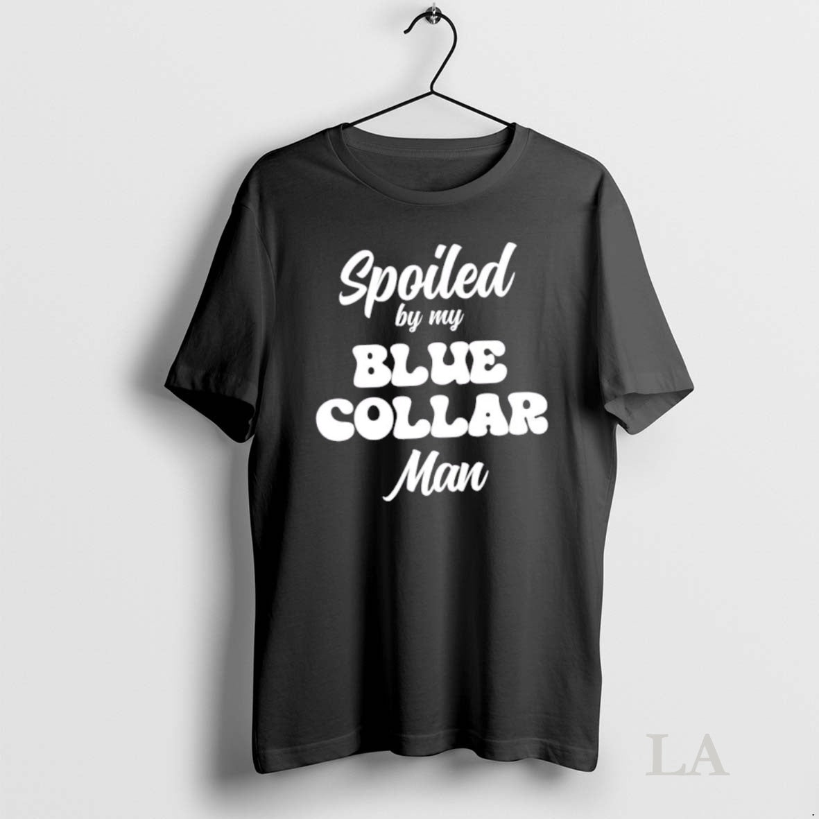 Original Spoiled By My Blue Collar Man T-Shirts, Hoodie, Sweatshirt | InkNestWear.com