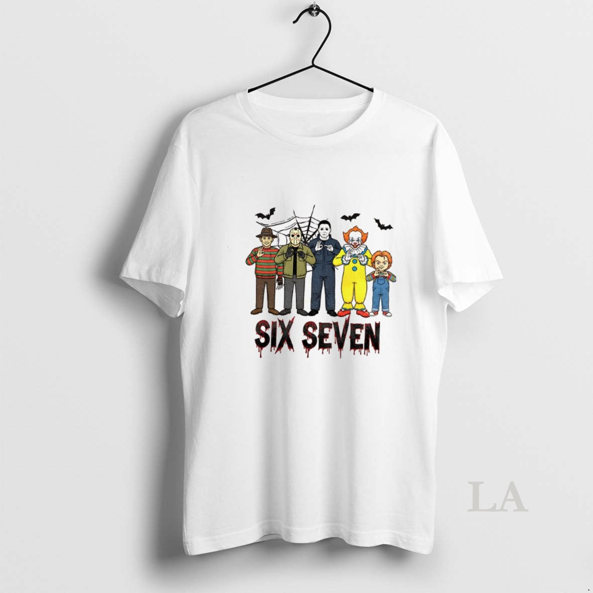 Original Spooky Season Six Seven 6 7 Movie Killers Pumpkin Halloween T-Shirts, Hoodie, Sweatshirt | InkNestWear.com