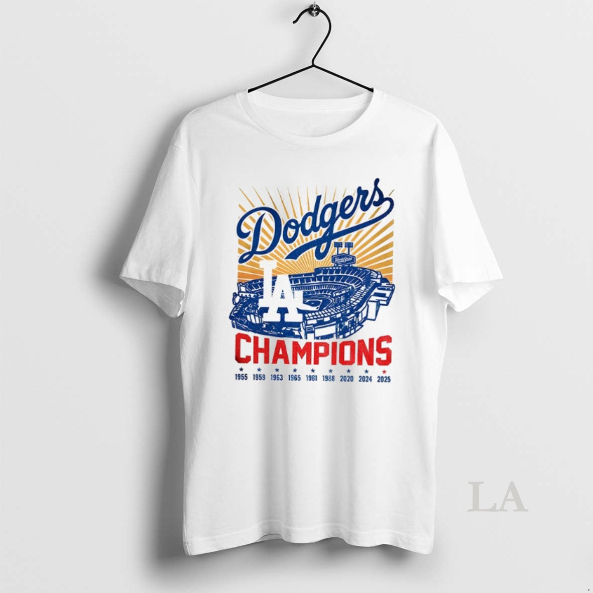 Original Stadium 2025 Los Angeles Dodgers Baseball World Champion 1955 2025 T-Shirts, Hoodie, Sweatshirt