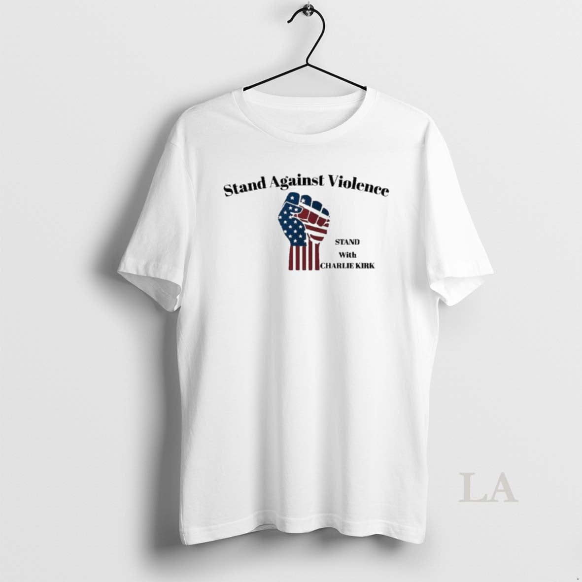 Original Stand Against Violence Charlie Kirk Support T-Shirts, Hoodie, Sweatshirt | InkNestWear.com