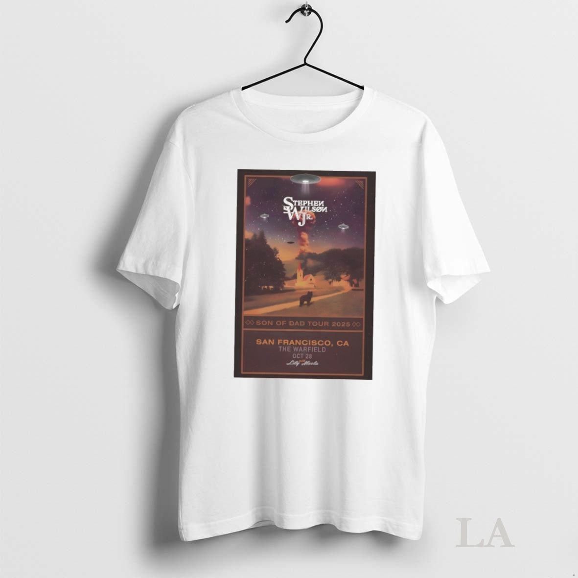 Original Stephen Wilson Jr Oct 28 2025 Warfield San Francisco Tour T-Shirts, Hoodie, Sweatshirt