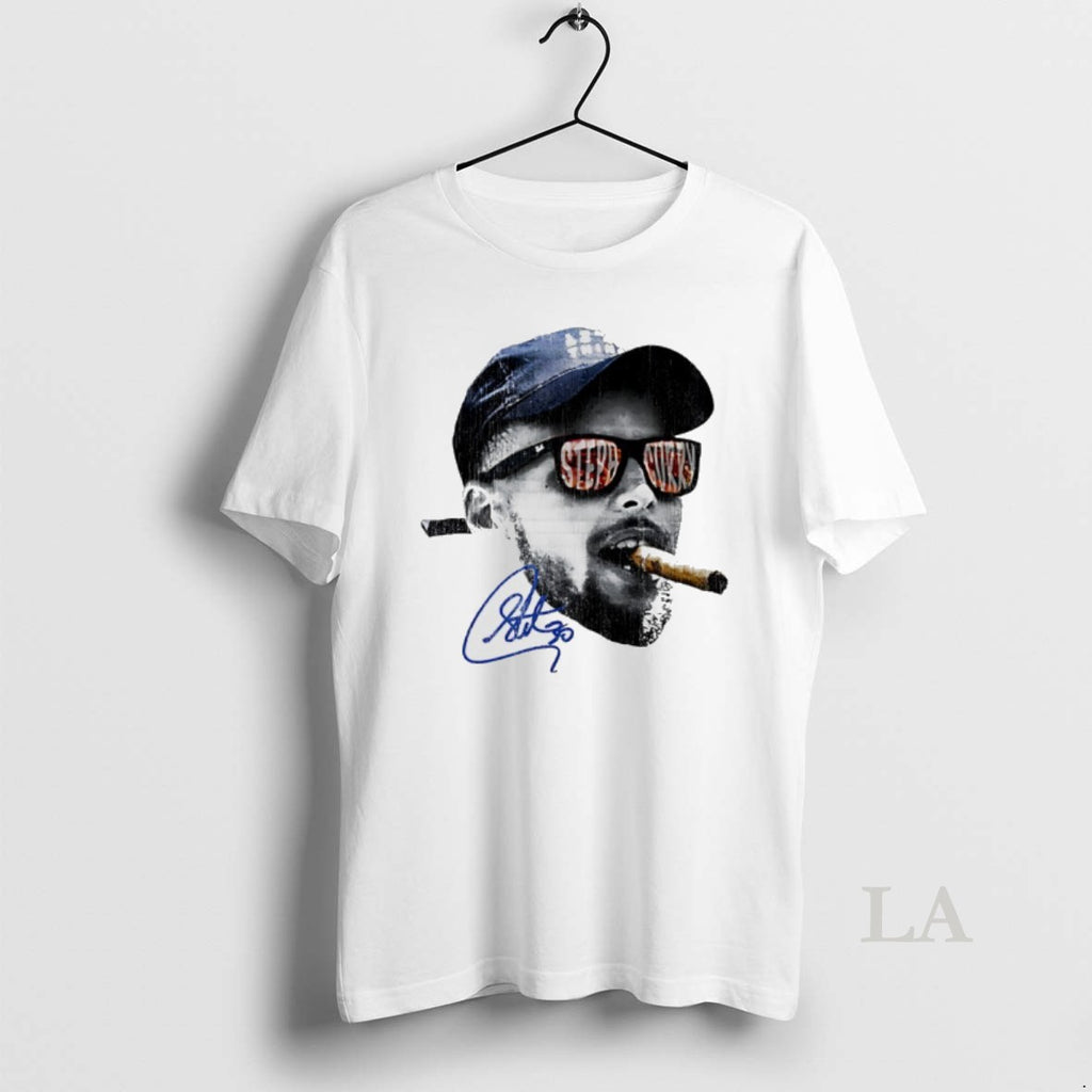 Original Stephen Curry Cigar Head Signature T-Shirts, Hoodie, Sweatshirt | InkNestWear.com