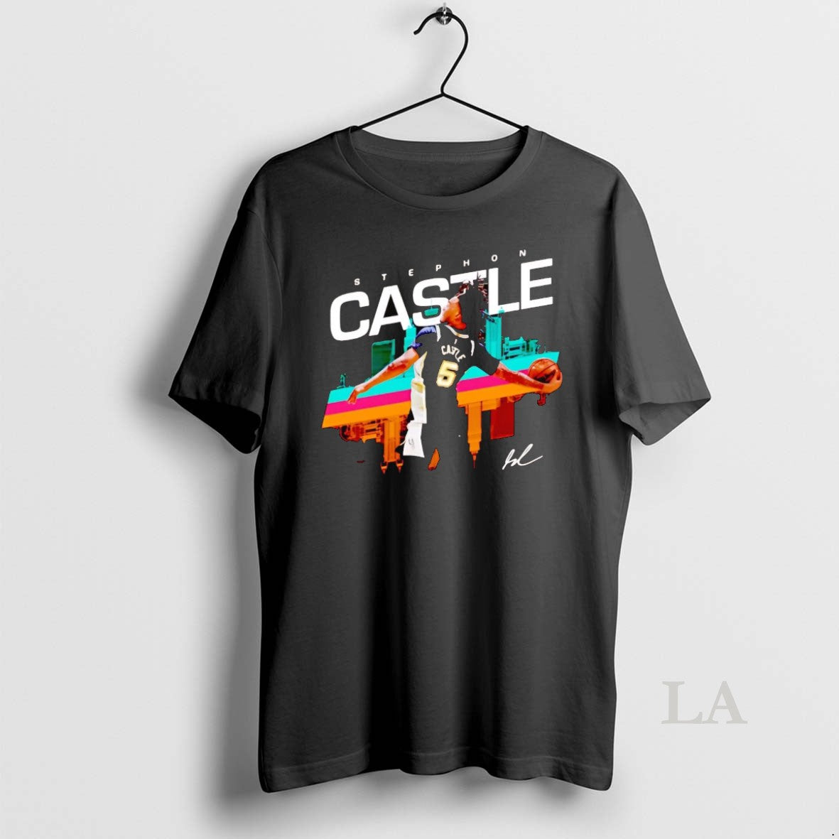 Original Stephon Castle Layups Skyline San Antonio Spurs T-Shirts, Hoodie, Sweatshirt | InkNestWear.com