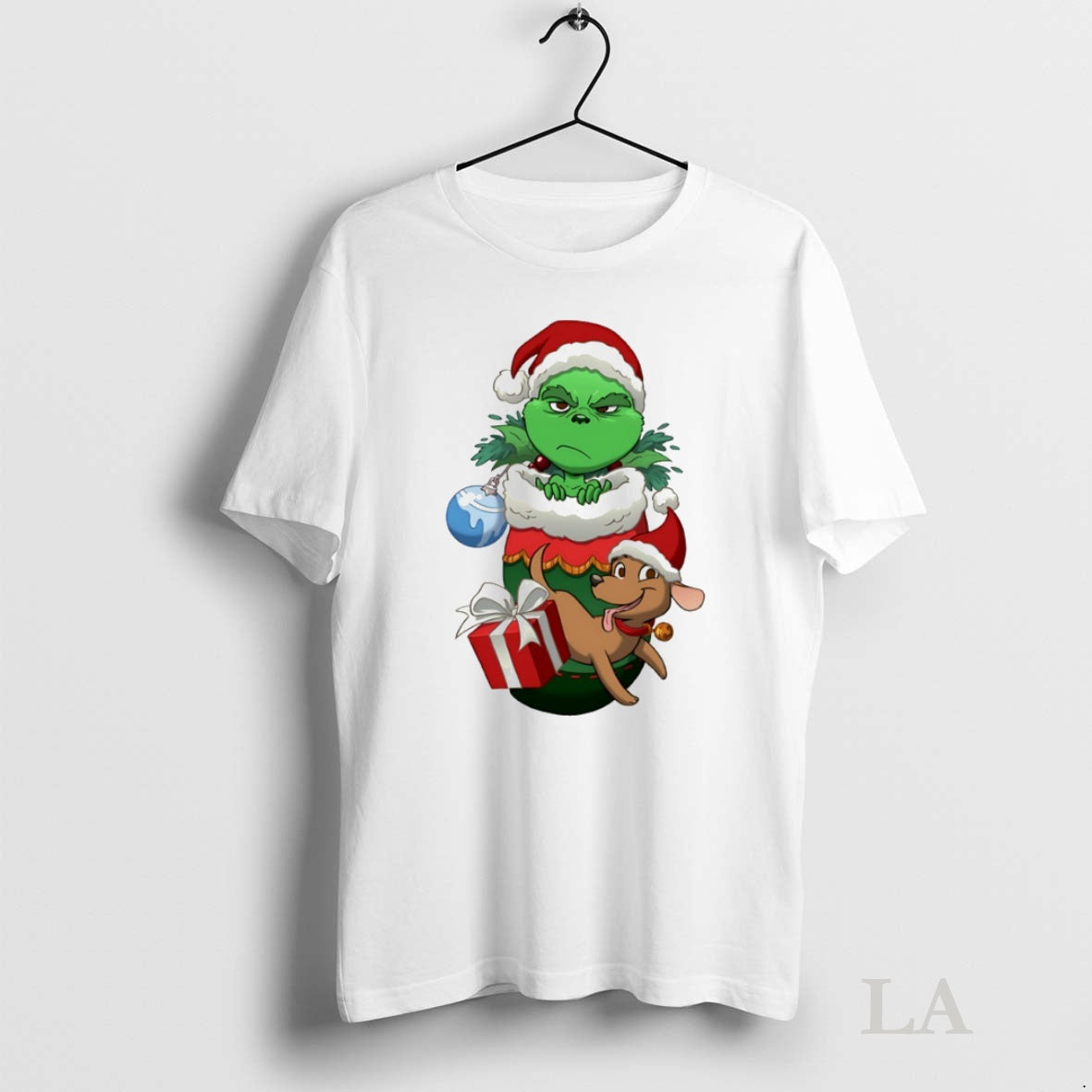 Original Stocking Stuffer Grump Grinch And Max Circle T-Shirts, Hoodie, Sweatshirt | InkNestWear.com