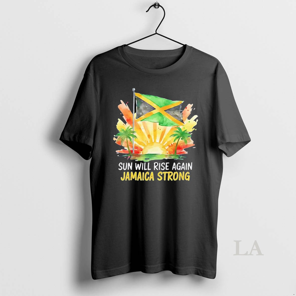 Original Sun Will Rise Again Jamaica Strong T-Shirts, Hoodie, Sweatshirt | InkNestWear.com