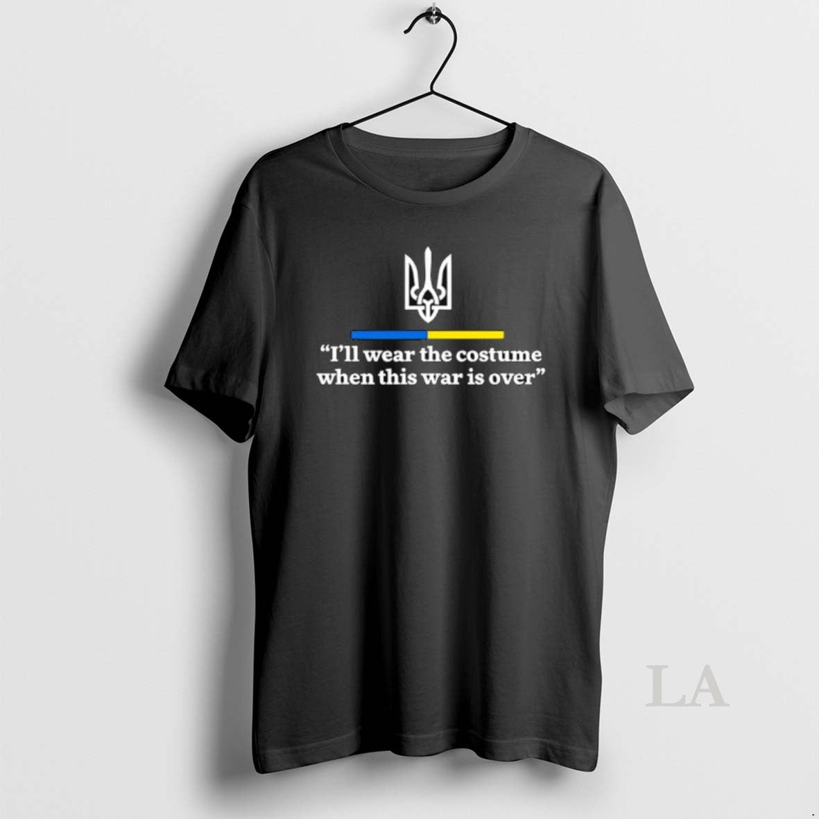 Original Support Ukraine I Will Wear A Costume When War Is Over T-Shirts, Hoodie, Sweatshirt | InkNestWear.com