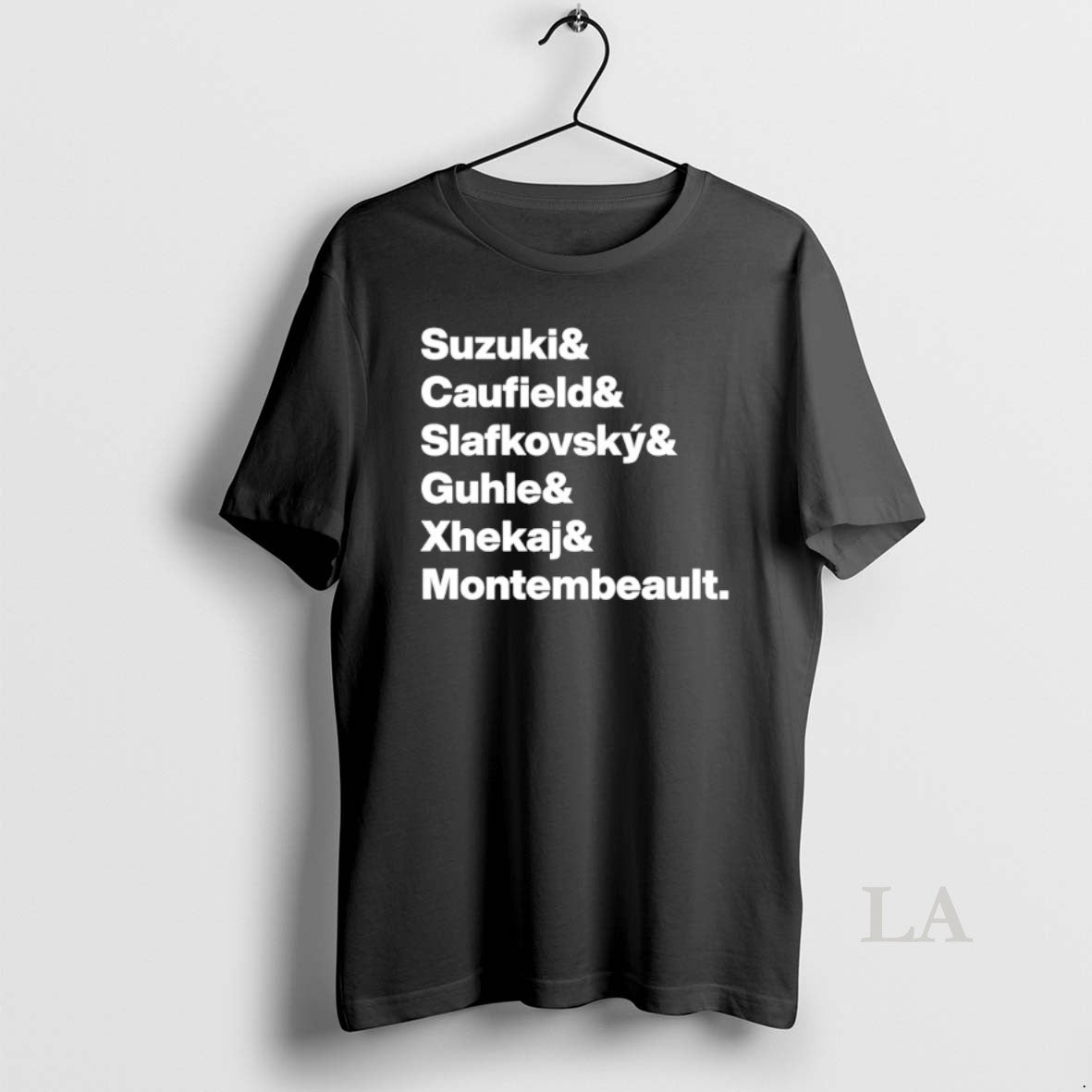 Original Suzuki Caufield Slafkovsky Guhle Xhekaj Montembeault T-Shirts, Hoodie, Sweatshirt | InkNestWear.com