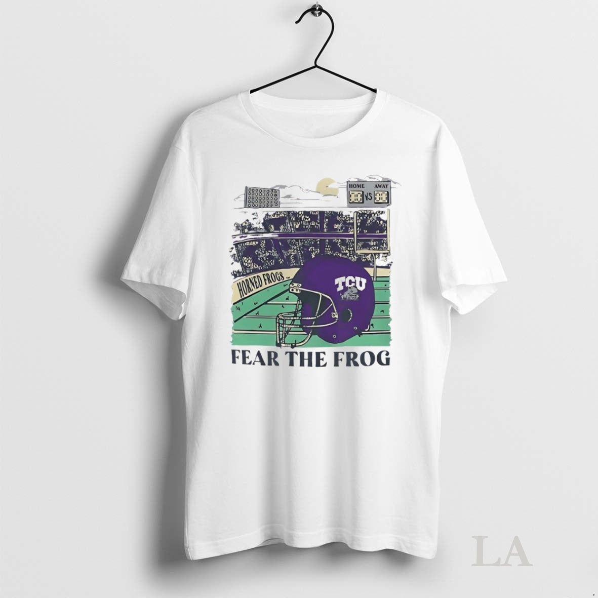 Original Tcu Horned Frogs Fear The Frog Helmet Circle T-Shirts, Hoodie, Sweatshirt | InkNestWear.com