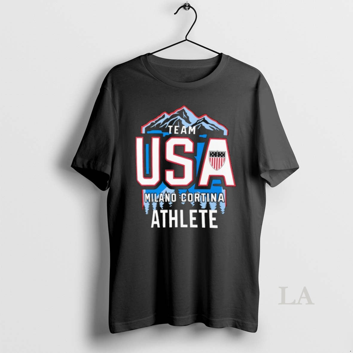 Original Team Usa Milano Cortina Athlete 2026 Winter Olympics Logo T-Shirts, Hoodie, Sweatshirt | InkNestWear.com