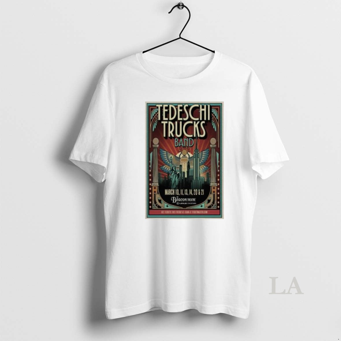 Original Tedeschi Trucks Band The Beacon Theatre New York Ny March 10 21 2026 T-Shirts, Hoodie, Sweatshirt | InkNestWear.com