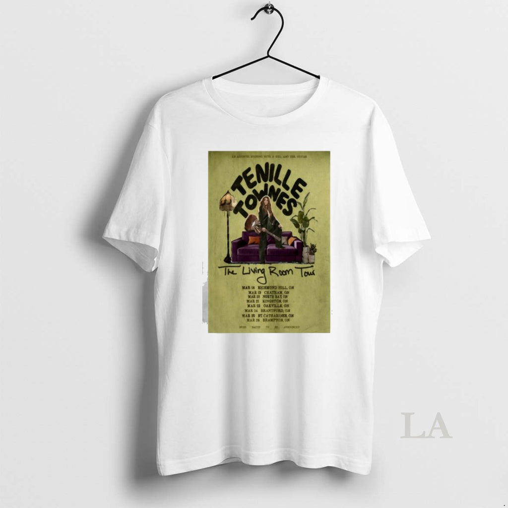 Original Tenille Townes The Living Room 2026 Tour T-Shirts, Hoodie, Sweatshirt | InkNestWear.com