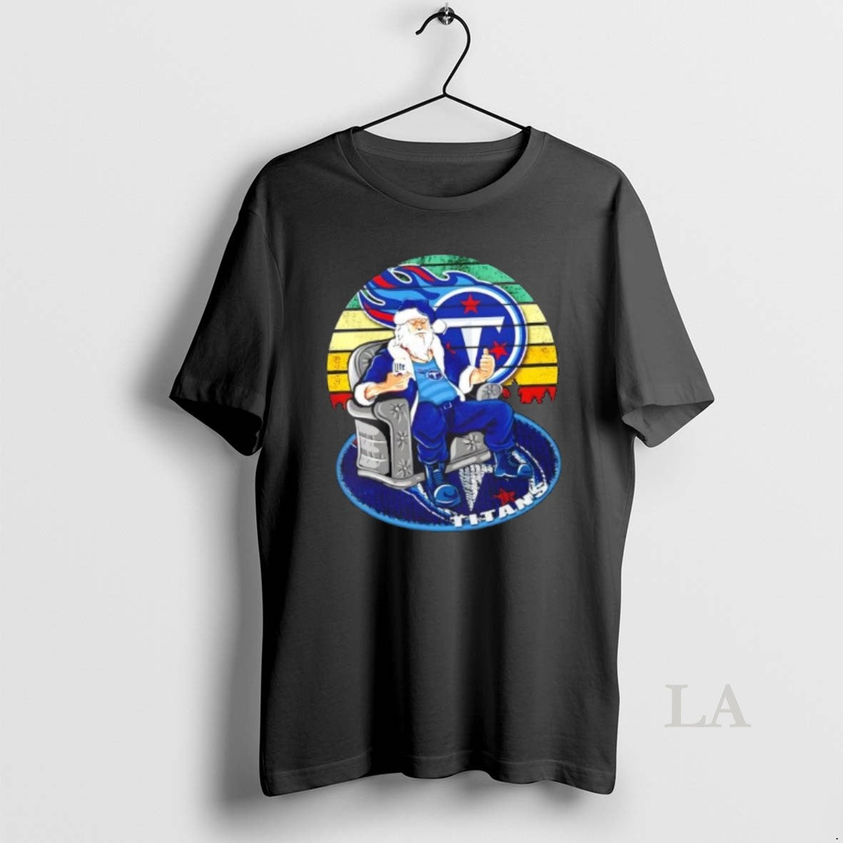 Original Tennessee Titans X Santa Claus Christmas Vintage T-Shirts, Hoodie, Sweatshirt | InkNestWear.com