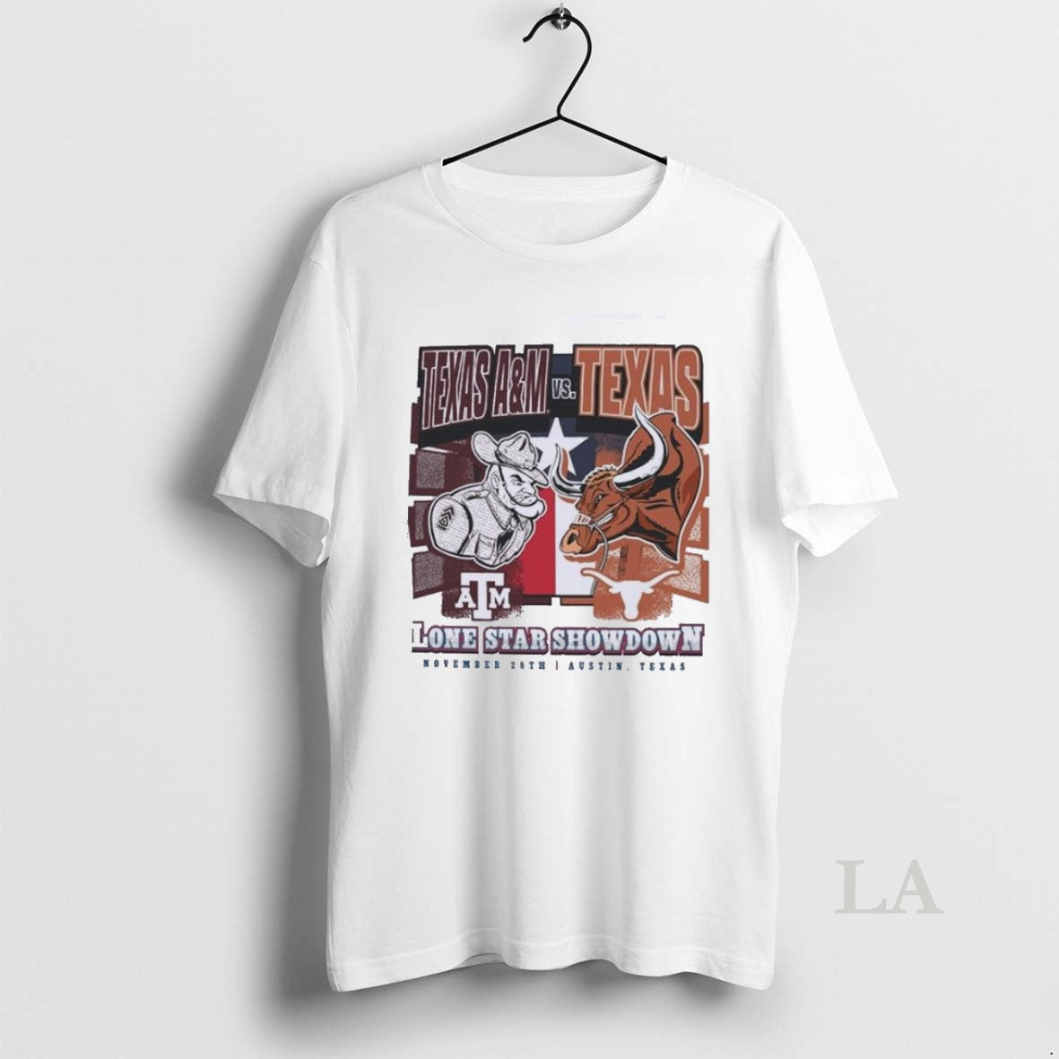 Original Texas Am Aggies Vs Texas Longhorns Lone Star Showdown Battle Mascot T-Shirts, Hoodie, Sweatshirt | InkNestWear.com
