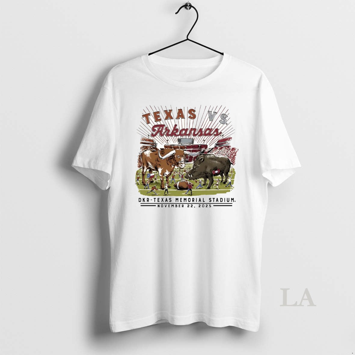 Original Texas Longhorns Vs Arkansas Razorbacks Game Day 2025 T-Shirts, Hoodie, Sweatshirt | InkNestWear.com