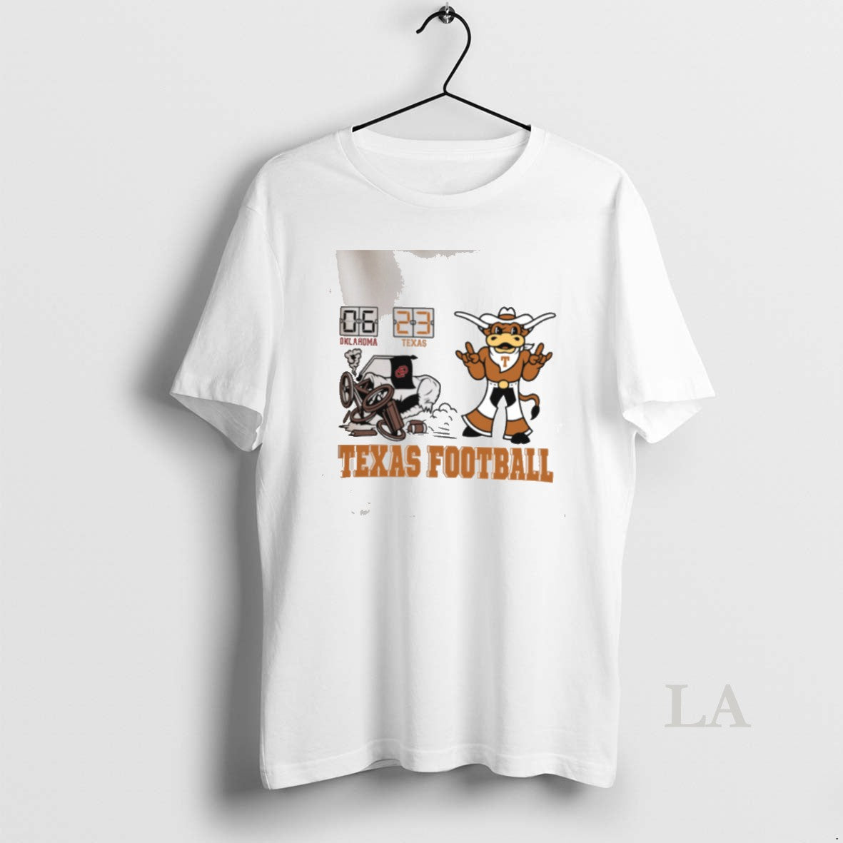 Original Texas Longhorns Vs Oklahoma Sooners 2025 Score 23 6 Hoodie0 T-Shirts, Hoodie, Sweatshirt | InkNestWear.com