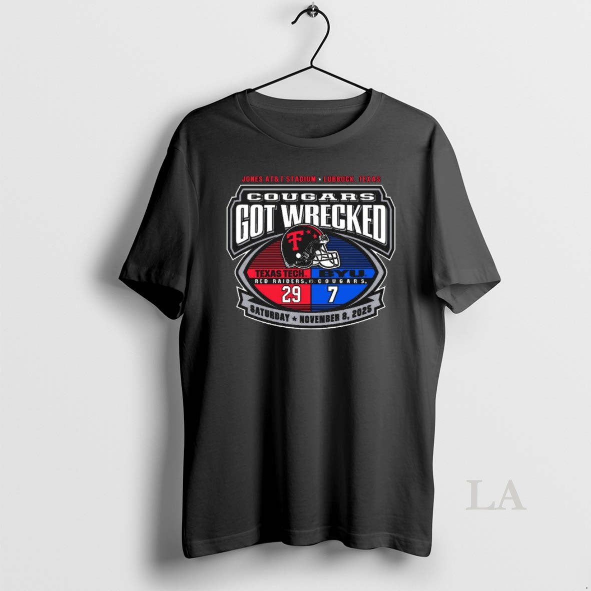 Original Texas Tech Red Raiders 2025 Cougars Got Wrecked Byu Gameday Score 29 7 Lubbock T-Shirts, Hoodie, Sweatshirt